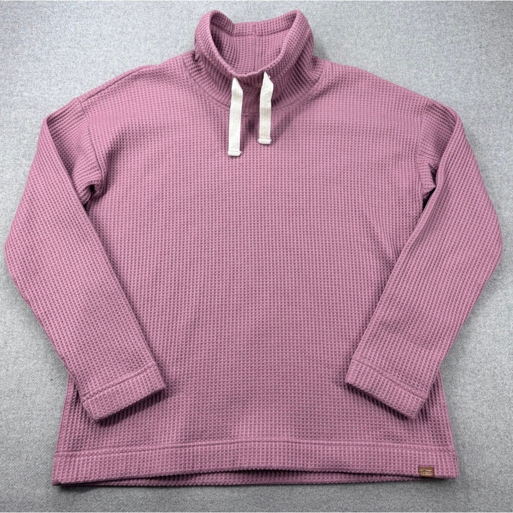 L.L. Bean Women's Mauve Cowl Neck Sweater Size M
